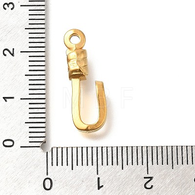 Ion Plating(IP) 304 Stainless Steel Hook Clasps STAS-I321-71G-1