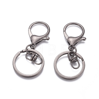 Iron Alloy Lobster Claw Clasp Keychain LS-X-KEYC-D016-B-1