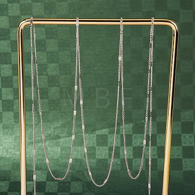 304 Stainless Steel Figaro Chains CHS-SZ0001-02P-1