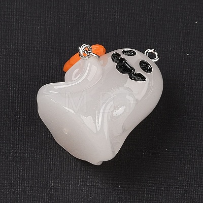 Halloween Theme Luminous Resin Pendants RESI-S06-01D-1