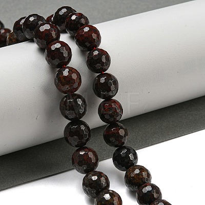 Natural Brecciated Jasper Beads Strands G-E571-A04-03-1