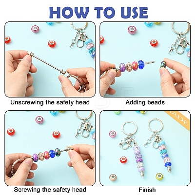 DIY Keychain Makings Kits DIY-YW0018-27-1