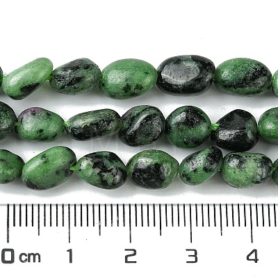 Natural Ruby in Zoisite Beads Strands G-G117-A02-03-1