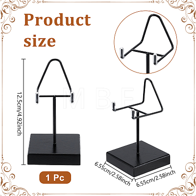 Iron Crystal Sphere Display Holder ODIS-WH0079-094B-1