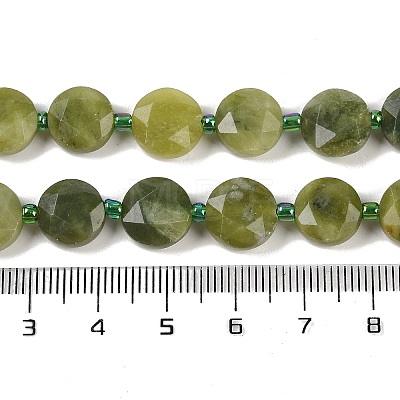 Natural Chinese Jade Beads Strands G-C116-A70-01-1