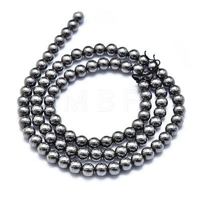 Terahertz Artificial Ore Beads Strands G-K305-42-B-1