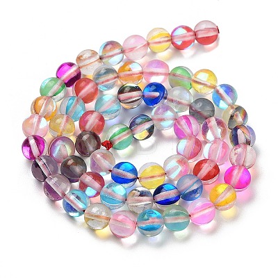 Transparent Glass Beads GLAA-B022-6mm-11-1