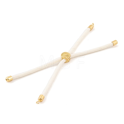 Nylon Cords Bracelet Makings Fit for Connector Charms AJEW-P116-01G-18-1