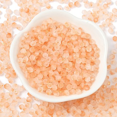 Frosted Glass Beads FGLA-D300-01J-1