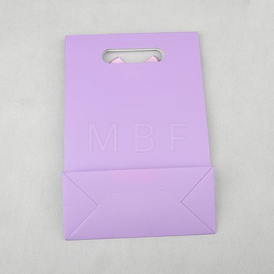 Paper Gift Bags with Ribbon Bowknot Design X-CARB-BP022-03-1