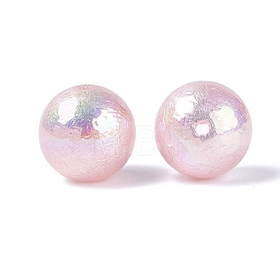 UV Plating Opaque Acrylic Beads SACR-Q005-01H-1