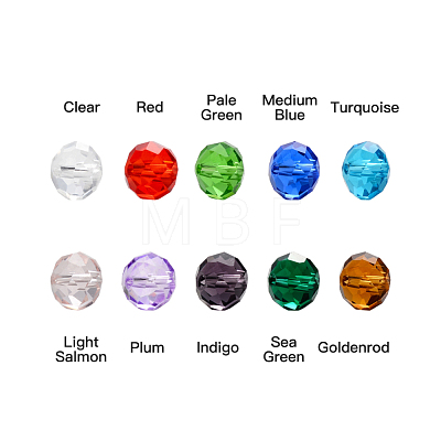 Transparent Glass Beads FPDL-S015-04D-01-B-1