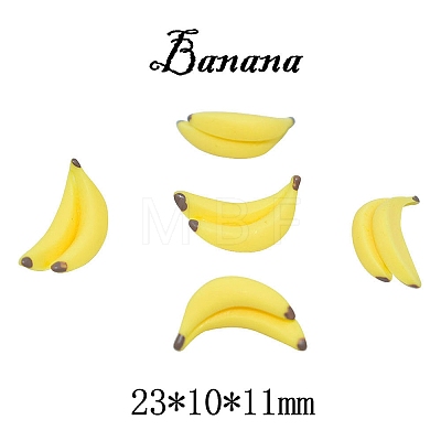 Imitation Banana Decoration Set RESI-CJ0002-28-1