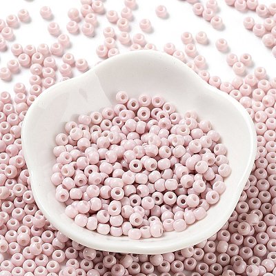 Baking Paint Glass Seed Beads SEED-H002-I-A526-1