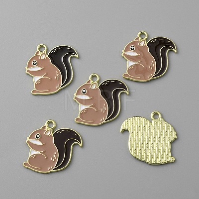 Alloy Enamel Pendants ENAM-WH0057-30B-1