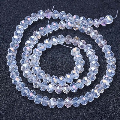 Electroplate Glass Beads Strands EGLA-A034-T2mm-B02-1