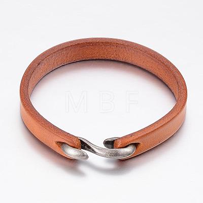 Cowhide Leather Bracelets BJEW-G575-09B-1