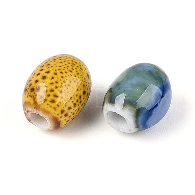 Handmade Porcelain Ceramic Beads PORC-T134-02M-1