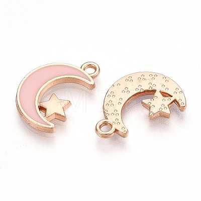 Alloy Enamel Pendants ENAM-T022-09C-1