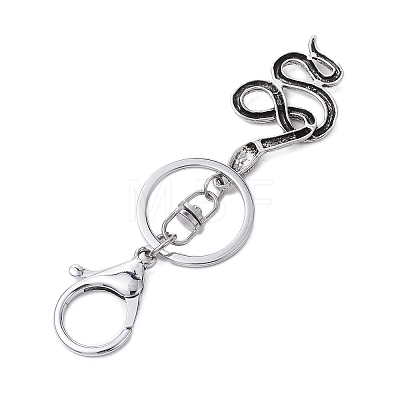 Snake Alloy Pendants Keychain KEYC-JKC00948-1