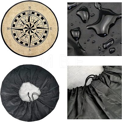 Polyester Tyre Cover AJEW-WH0225-006-1