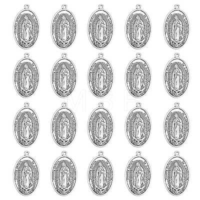 20Pcs Tibetan Style Alloy Pendants FIND-SZ0005-95-1