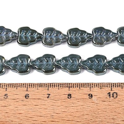 Electroplate Glass Beads Strands EGLA-T017-05C-1
