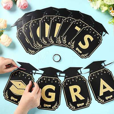 Congrats Grad Paper Hanging Banner TH-FZCC84D-01A-01-1