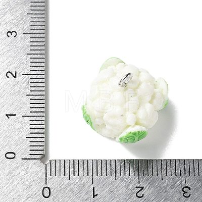 Resin Rron Pendants RESI-D280-07-1