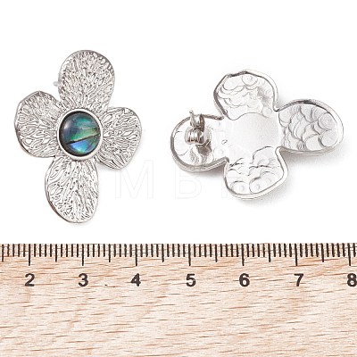 304 Stainless Steel Stud Earrings EJEW-JE06951-01-1