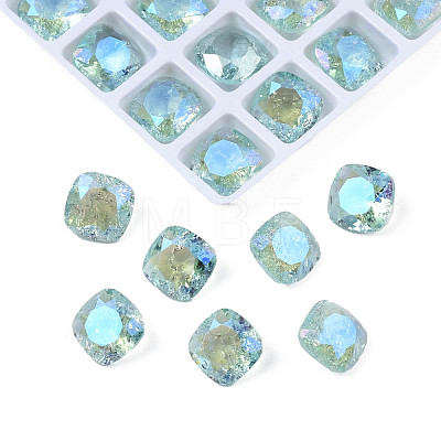 Glass Rhinestone Cabochons MRMJ-N029-02B-03-1