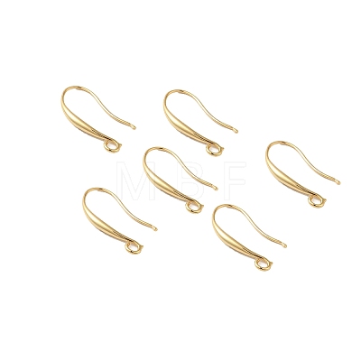 Brass Earring Hooks KK-I684-04G-NR-1