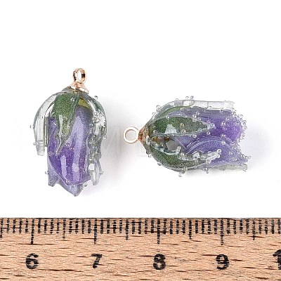 Transparent Acrylic Pendants X1-SACR-T017-53A-1