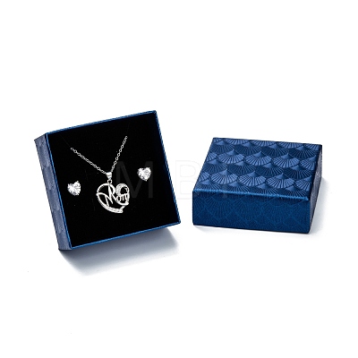 Cardboard Gift Box Jewelry Set Box CBOX-F006-03-1