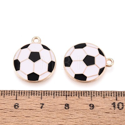 Alloy Enamel Pendants ENAM-T025-01G-01-1