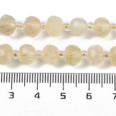 Natural Lemon Jade Beads Strands G-H057-A04-01-1