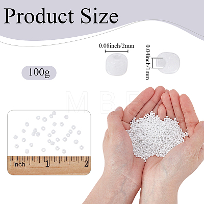 100G Glass Seed Beads SEED-SP0001-14A-01-1
