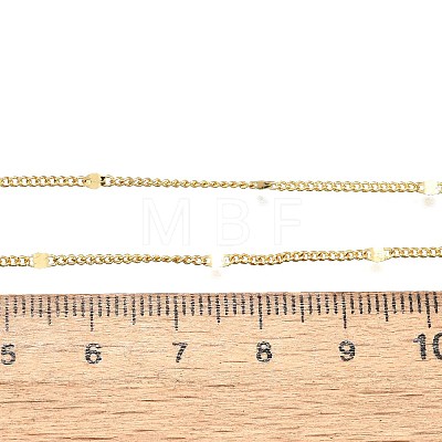 Brass Chain Necklaces X-MAK-L009-11G-1