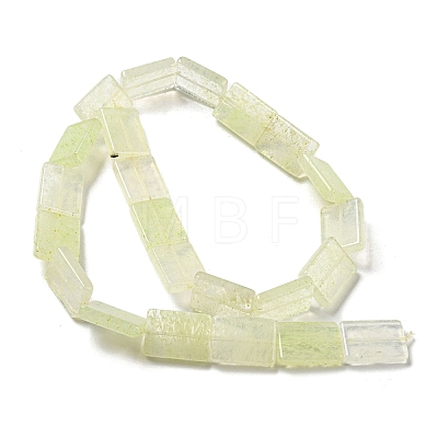 Yellow Watermelon Stone Glass Beads Strands G-M420-G06-01-1