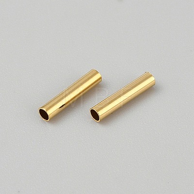 Brass Tube Beads KK-WH0101-027A-1