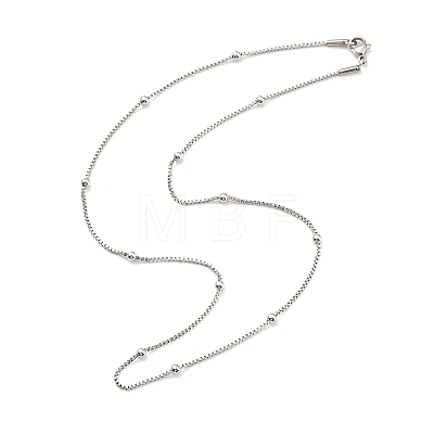 304 Stainless Steel Satellite Chain Necklaces NJEW-P285-02P-1