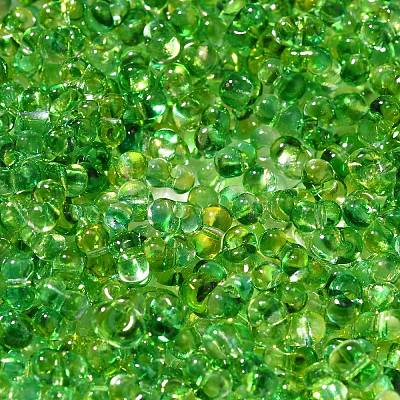 Transparent Baking Paint Glass Seed Beads SEED-A033-06A-12-1