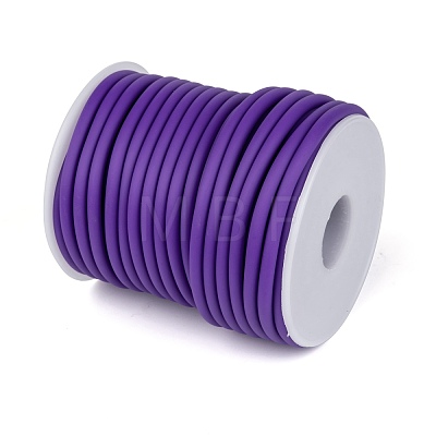 Hollow Pipe PVC Tubular Synthetic Rubber Cord RCOR-R007-4mm-18-1