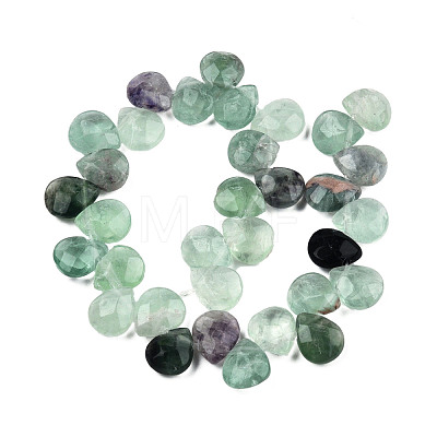 Natural Purple Fluorite Gemstone Beads Strands G-T006-04-1