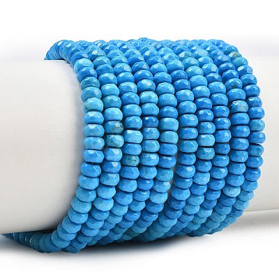 Natural Magnesite Beads Strands G-Z143-F01-01A-1