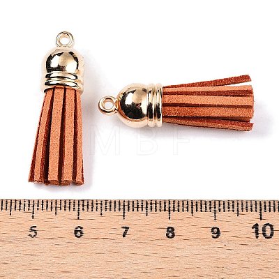 Faux Suede Tassel Pendant Decorations X-FIND-R095-036LG-1