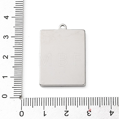 304 Stainless Steel Pendants STAS-Z201-05P-1
