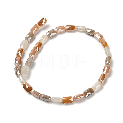 Electroplate Glass Beads Strands EGLA-P065-02A-03-1