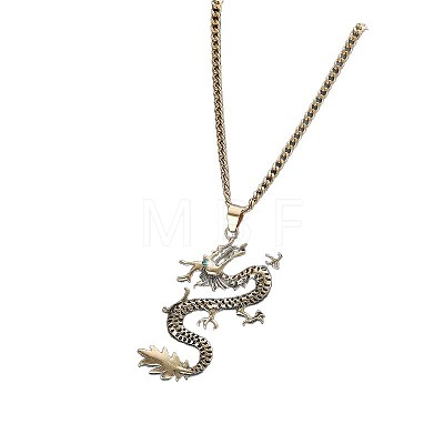 Vintage Alloy Pendant Necklaces WGC3CFA-01-1