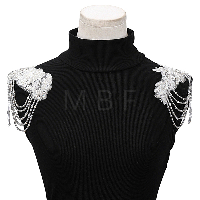 Flower Computerized Embroidery Ornament Accessories AJEW-WH0410-116B-1
